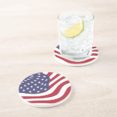 AMERIKANISCHE FLAG GETRÄNKEUNTERSETZER (Seite)