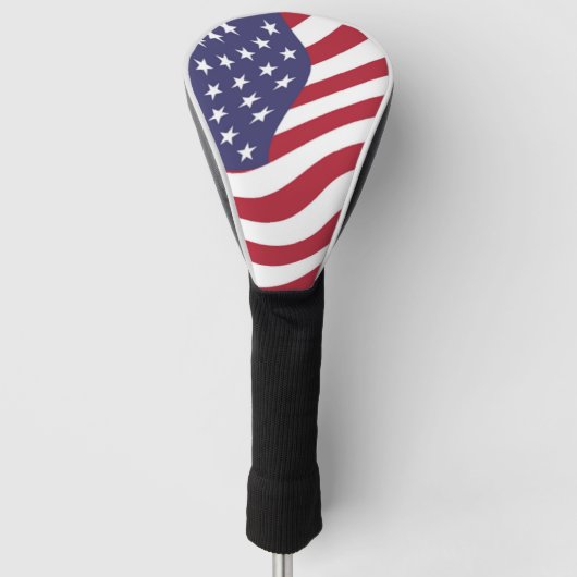 AMERIKANISCHE FLAG GOLF HEADCOVER (Vorderseite)