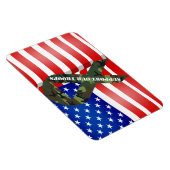 Amerikanische Flag Green Camouflage unterstützen u Magnet (Rechte Seite)