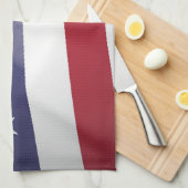 AMERIKANISCHE FLAG HANDTUCH (Viertel Falte)