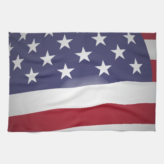 AMERIKANISCHE FLAG HANDTUCH (Horizontal)