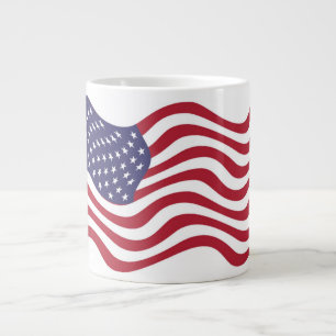 AMERIKANISCHE FLAG Jumbo-Tasse