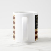 AMERIKANISCHE FLAG KERAMIK TASSE (Rückseite)