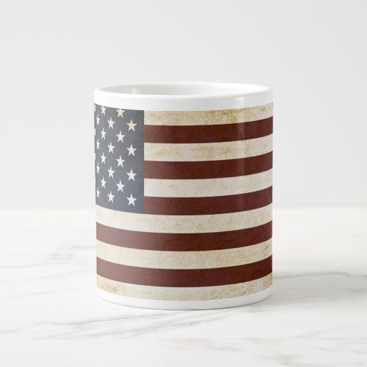 AMERIKANISCHE FLAG KERAMIK TASSE (Vorderseite)