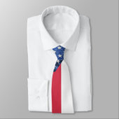 AMERIKANISCHE FLAG-KRAWATTE KRAWATTE (Gebunden)