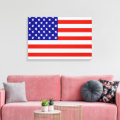 AMERIKANISCHE FLAG LEINWANDDRUCK (Insitu (Wohnzimmer))