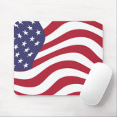 AMERIKANISCHE FLAG MOUSEPAD (Mit Mouse)