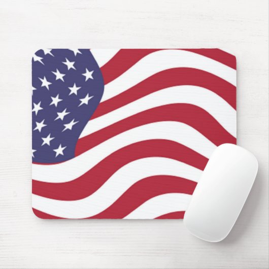 AMERIKANISCHE FLAG MOUSEPAD (Mit Mouse)