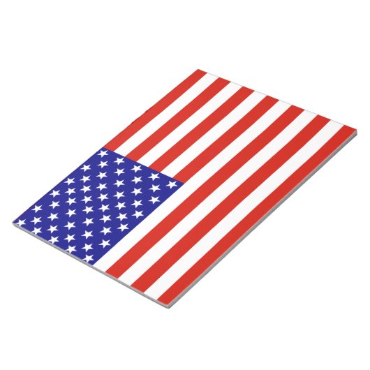AMERIKANISCHE FLAG NOTIZBLOCK (angewinkelt)