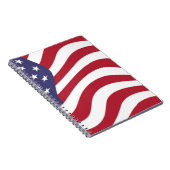 AMERIKANISCHE FLAG NOTIZBLOCK (Rechte Seite)