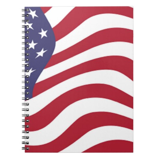 AMERIKANISCHE FLAG NOTIZBLOCK (Vorderseite)