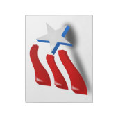 AMERIKANISCHE FLAG NOTIZBLOCK (Rotiert)