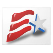 AMERIKANISCHE FLAG NOTIZBLOCK (Vorderseite)