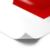 AMERIKANISCHE FLAG POSTER (Ecke)