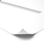 AMERIKANISCHE FLAG POSTER (Ecke)