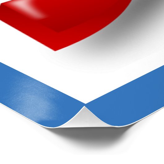 AMERIKANISCHE FLAG POSTER (Ecke)