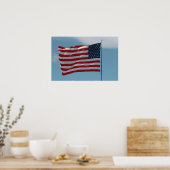 AMERIKANISCHE FLAG POSTER (Küche)