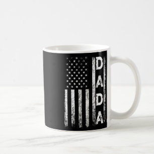 Amerikanische Flag Retro Väter Tag 4. Juli Funny Kaffeetasse