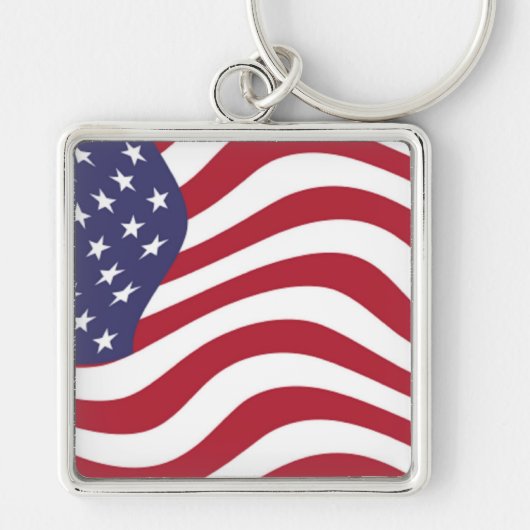 AMERIKANISCHE FLAG SCHLÜSSELANHÄNGER (Vorne)