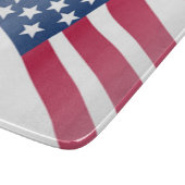 AMERIKANISCHE FLAG SCHNEIDEBRETT (Ecke)