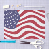 AMERIKANISCHE FLAG SEIDENPAPIER (Handwerk)