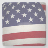AMERIKANISCHE FLAG STEINUNTERSETZER (Vorderseite)