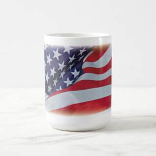 AMERIKANISCHE FLAG-TASSE KAFFEETASSE