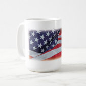AMERIKANISCHE FLAG-TASSE KAFFEETASSE (Vorderseite Links)