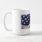 AMERIKANISCHE FLAG-TASSE KAFFEETASSE (Links)