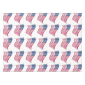 AMERIKANISCHE FLAG TISCHDECKE (Vorderseite (Horizontal))