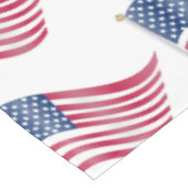 AMERIKANISCHE FLAG TISCHDECKE (Schrägansicht)