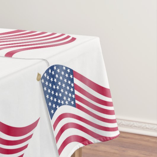 AMERIKANISCHE FLAG TISCHDECKE (Beispiel)