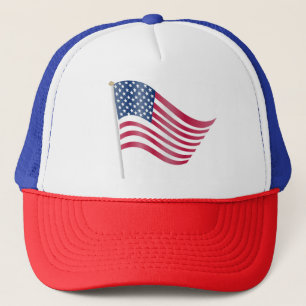 AMERIKANISCHE FLAG TRUCKERKAPPE