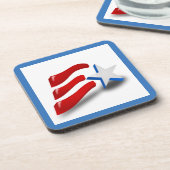 AMERIKANISCHE FLAG UNTERSETZER (Linke Seite)