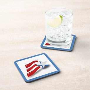 AMERIKANISCHE FLAG UNTERSETZER