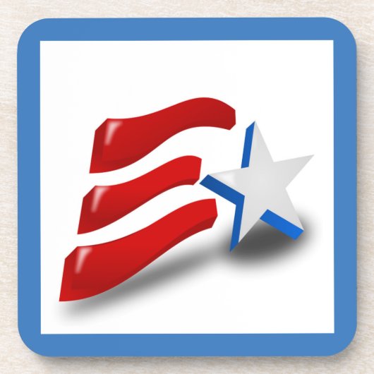 AMERIKANISCHE FLAG UNTERSETZER (Vorderseite)