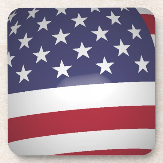AMERIKANISCHE FLAG UNTERSETZER (Vorderseite)