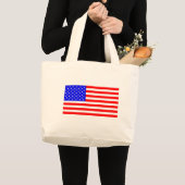 AMERIKANISCHE FLAGE JUMBO STOFFBEUTEL (Vorderseite (Produkt))