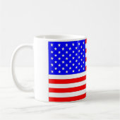 AMERIKANISCHE FLAGE KAFFEETASSE (Links)
