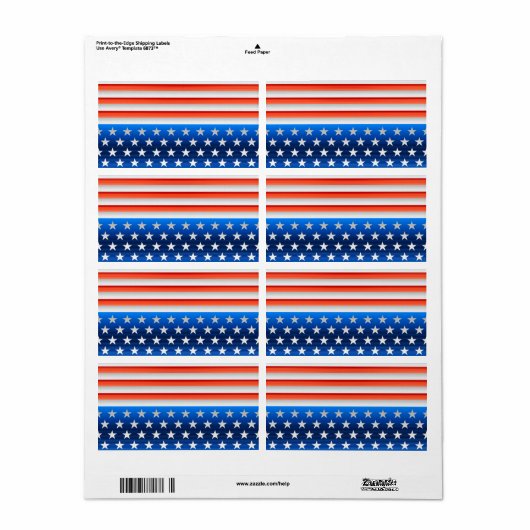 Amerikanische Flagge (Vorne)