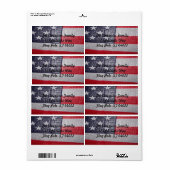 Amerikanische Flagge (Vorne)