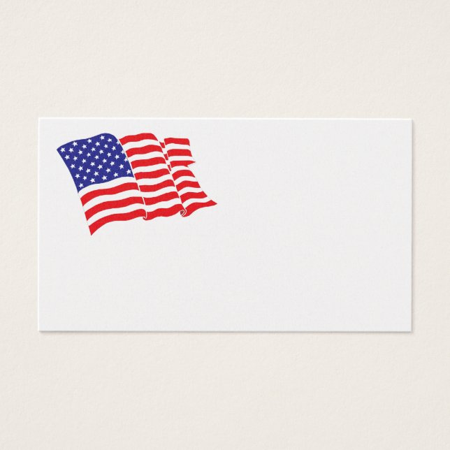 Amerikanische Flagge (Vorderseite)