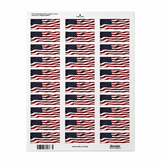 Amerikanische Flagge (Vorne)