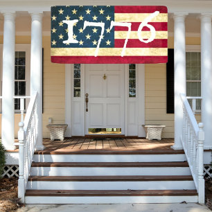 Amerikanische Flagge 1776 4. Juli Party Banner