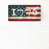 Amerikanische Flagge 1776 Juli 4. Party Banner (InSitu)