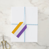 Amerikanische Flagge 19. Änderungspaket von 10 Geschenkanhänger (Mit Garn)