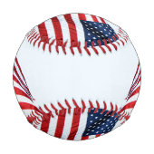 Amerikanische Flagge 2371 Baseball (Rückseite)
