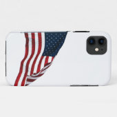 Amerikanische Flagge 2371 Case-Mate iPhone Hülle (Rückseite (Horizontal))