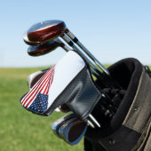 Amerikanische Flagge 2412 Golf Headcover (In Situ)
