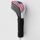 Amerikanische Flagge 2412 Golf Headcover (angewinkelt)